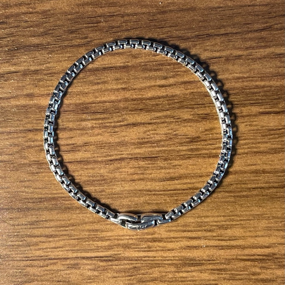 David Yurman 7.5”Men’s Medium Chain Bracelet, 3.6mm